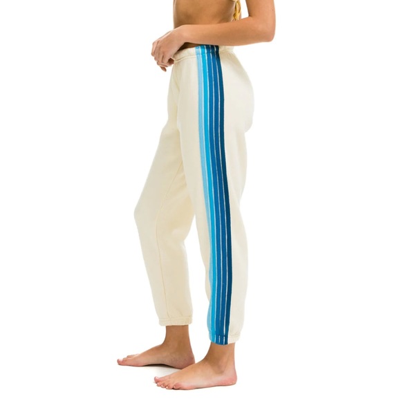 Aviator Nation Pants - Aviator Nation Sweatpants Cream XS NEW